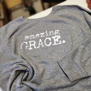 Gray Amazing Grace Sweatshirt